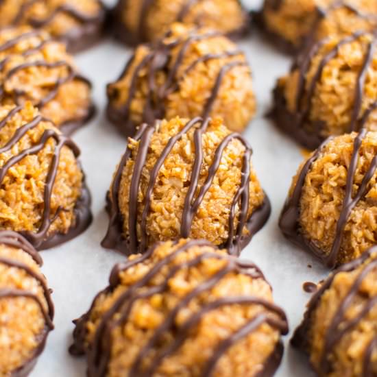Samoa Macaroons - Recipe photo by A baJillian Recipes