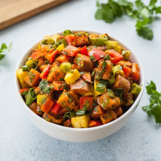 Dairy-free Sweet Potato Salad - Recipe photo by Solluna333