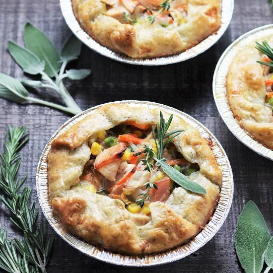 Individual Chicken Pot Pies - Recipe photo by Give it Some Thyme