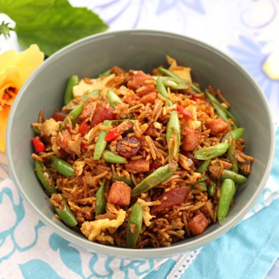 Luncheon Meat Fried Rice - Recipe photo by Phong Hong