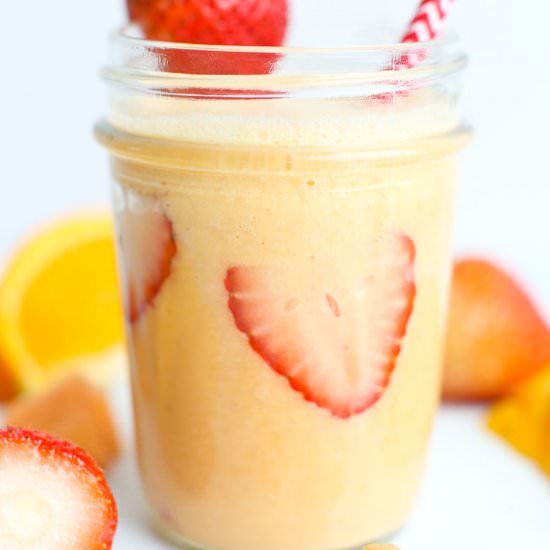 Vitamin C Fruit Smoothie - Recipe photo by Happy Healthy Mama