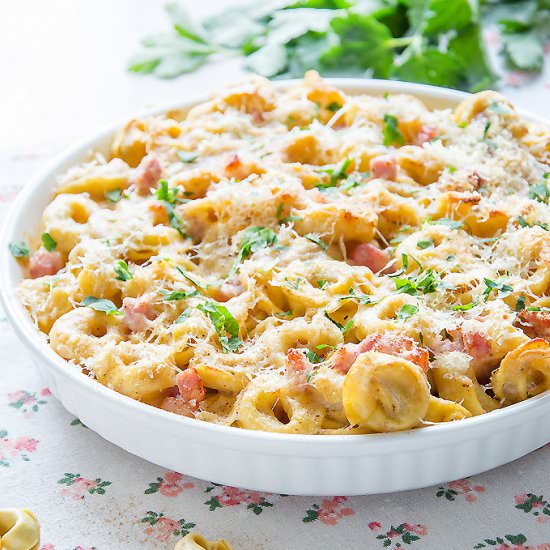 Tortellini Al Forno - Recipe photo by ItalianRecipeBook
