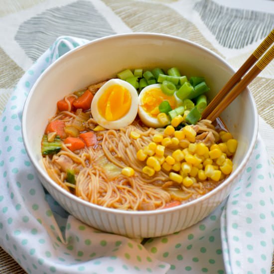 Easy Homemade Chicken Ramen - Recipe photo by TurksWhoEat