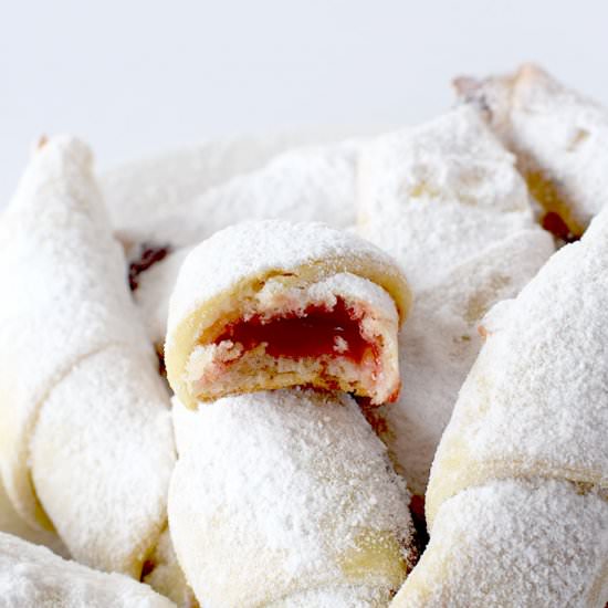 Dairy Free Rogaliki - Recipe photo by The Taste of Kosher