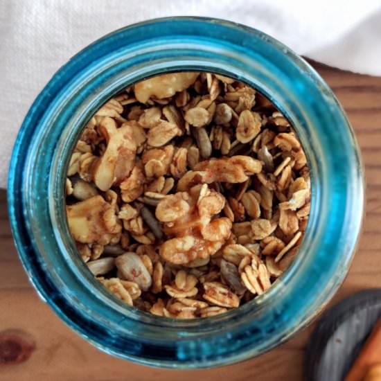 Banana bread granola - Recipe photo by hagoesch