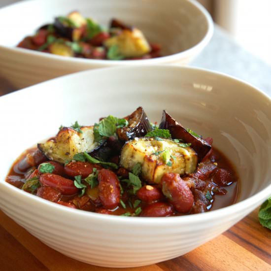 Afghan Vegan Kidney Bean Stew - Recipe photo by JessEats