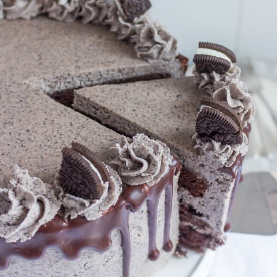 Chocolate Cookies & Cream Cake - Recipe photo by asliceofsweet