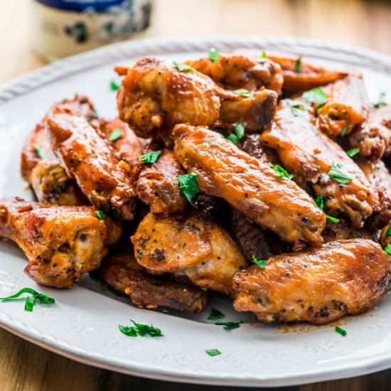 The Ultimate Blue Cheese Buffalo Wings - Recipe photo by jocooks