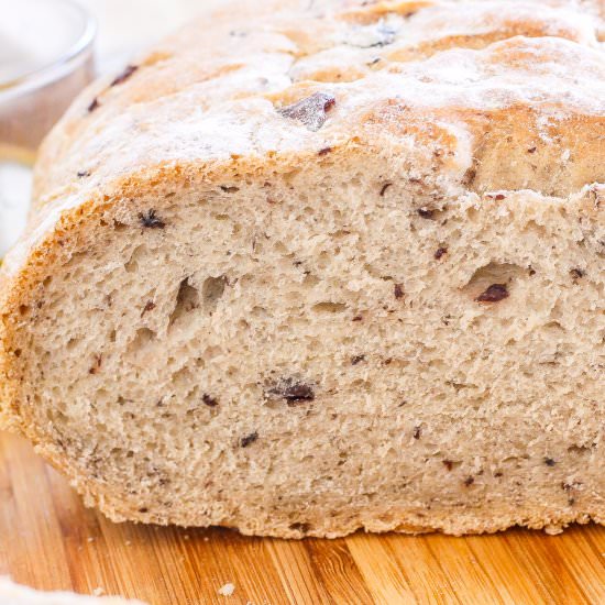 Rustic Olive Bread - Recipe photo by Kathryns.kitchen.blog