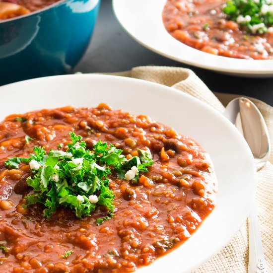 Quinoa Chili - Recipe photo by LifeAfterWheat