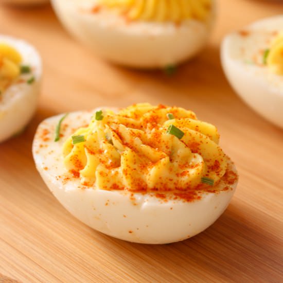 Deviled Eggs - Recipe photo by LifeAfterWheat