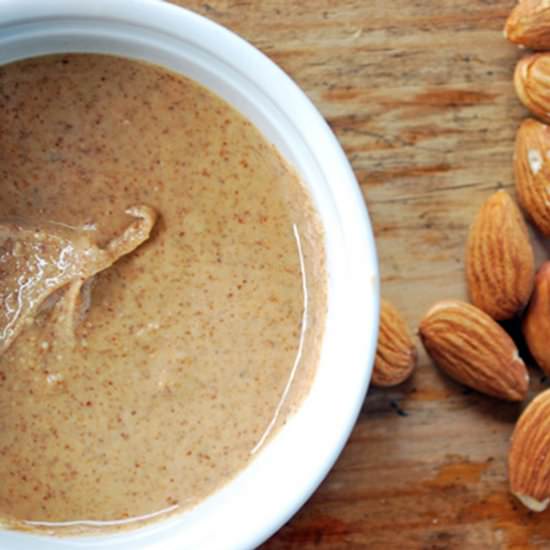 Almond butter - Recipe photo by saboresdemihuerto