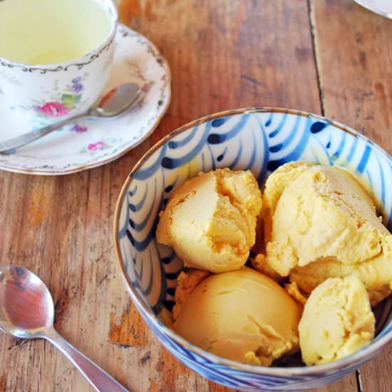 Mango Ice cream - Recipe photo by saboresdemihuerto