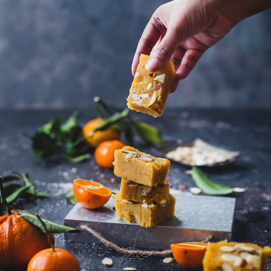 Orange Almond Fudge - Recipe photo by PlayfulCooking