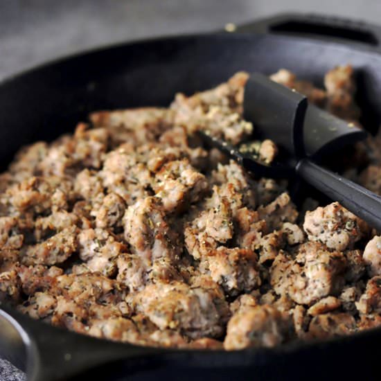 Spicy Italian Sausage - Recipe photo by wholesome within