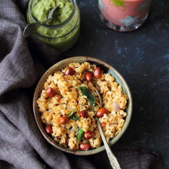 oats upma (savory oats porridge) - Recipe photo by easyfoodsmith