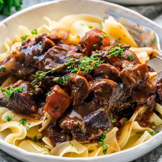 Beef Bourguignon - Recipe photo by jocooks