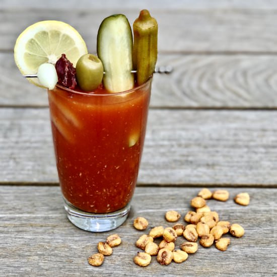 The Perfect Bloody Mary - Recipe photo by simmerandsauce