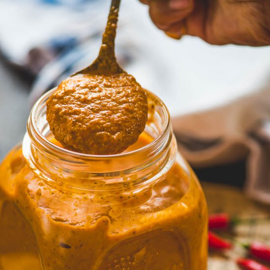Nando's style Peri peri Sauce - Recipe photo by Whiskaffair