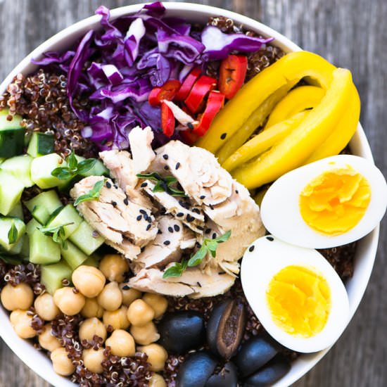 Healthy Tuna Salad Bowl - Recipe photo by theviewfromgreatisland