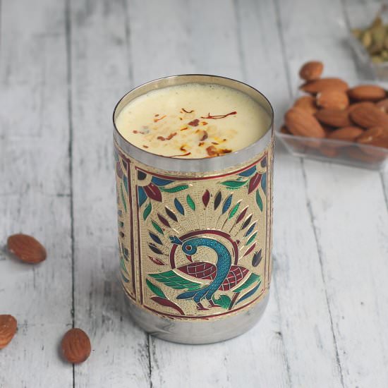 Badam Milk - Recipe photo by Traditionallymodernfood