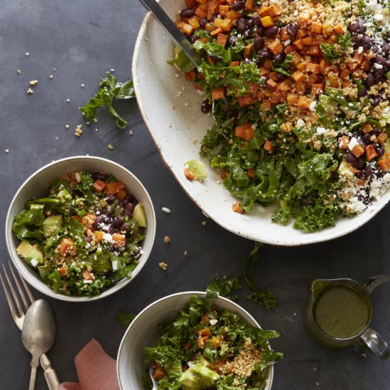 Southwestern Roasted Veggie Salad - Recipe photo by gdalkin