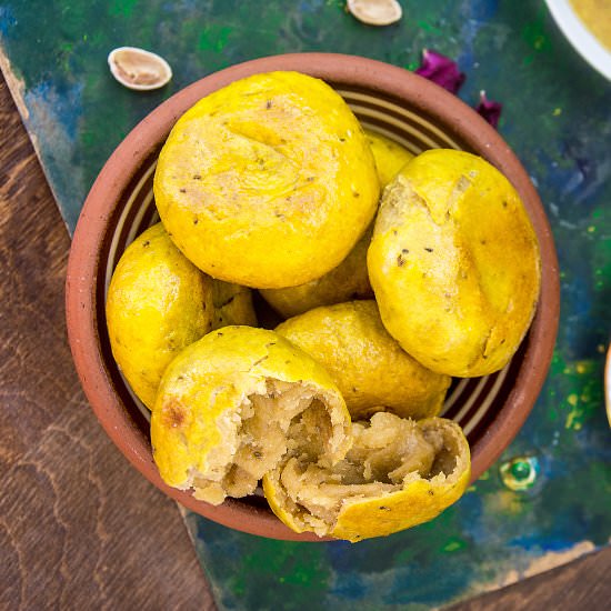 Dal Bafla - Recipe photo by Anu@MyGingerGarlicKitchen