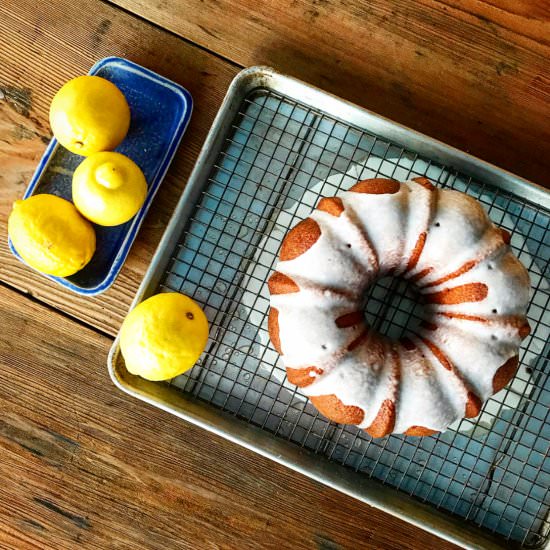 Lemon Bundt Cake - Recipe photo by jessie sheehan bakes