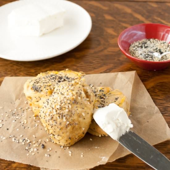 Everything Bagel Bubble Bread - Recipe photo by TspCurry