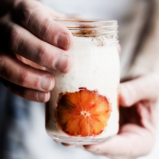 Greek Yogurt with Blood Orange - Recipe photo by snapsfotografia