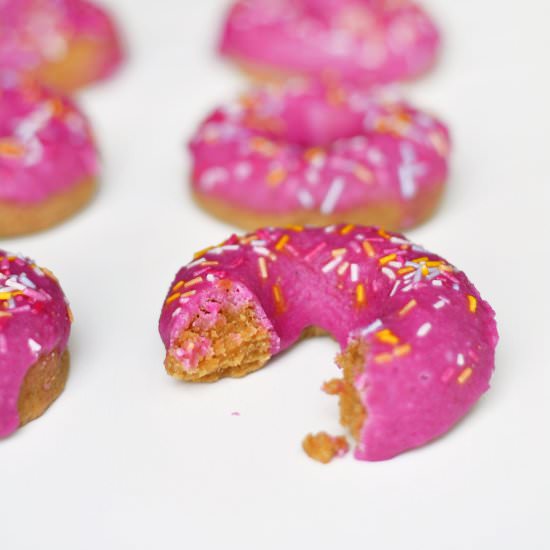 The Simpsons Raw Vegan Donuts - Recipe photo by greensofthestoneage