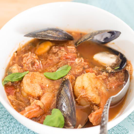 Slow Cooker Cioppino Recipe - Recipe photo by recipecritique