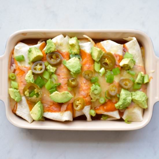 Breakfast Enchiladas - Recipe photo by TurksWhoEat