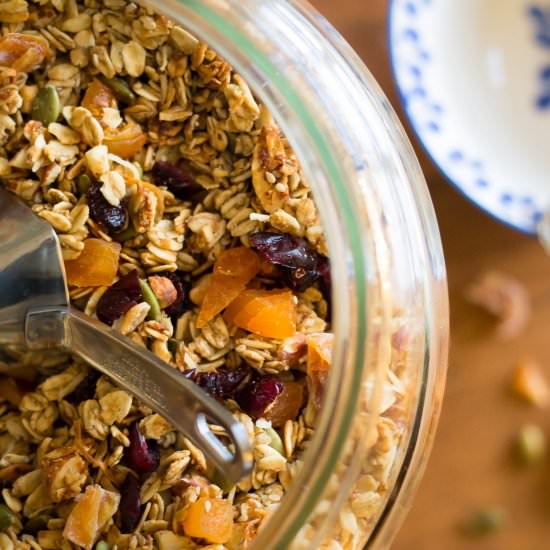 Low Fat Granola - Recipe photo by eatwhatyousow