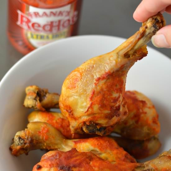 Crockpot Spicy Chicken Drumsticks - Recipe photo by atasteofmadness