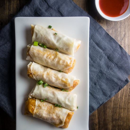 Cajun Crawfish Egg Rolls - Recipe photo by Went Here 8 This