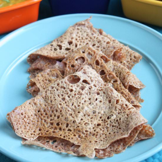 Ragi/Kezhvaragu Dosai - Recipe photo by sandhiya