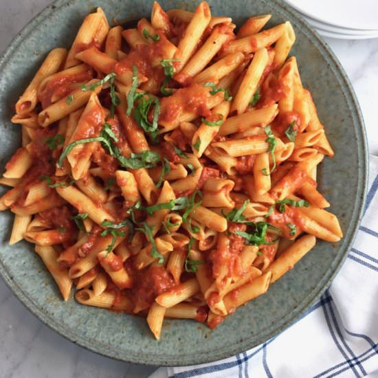 Vodka Sauce - Recipe photo by thebrookcook.wordpress.com