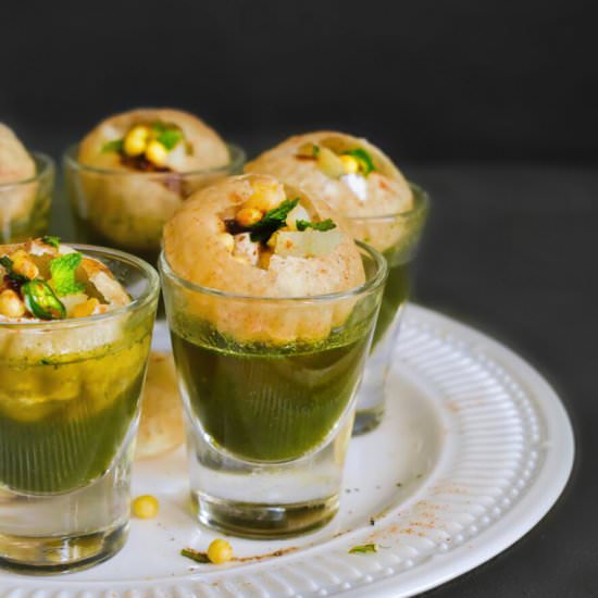 Vodka Pani Puri-Indian Snack - Recipe photo by EasycookingwithMolly