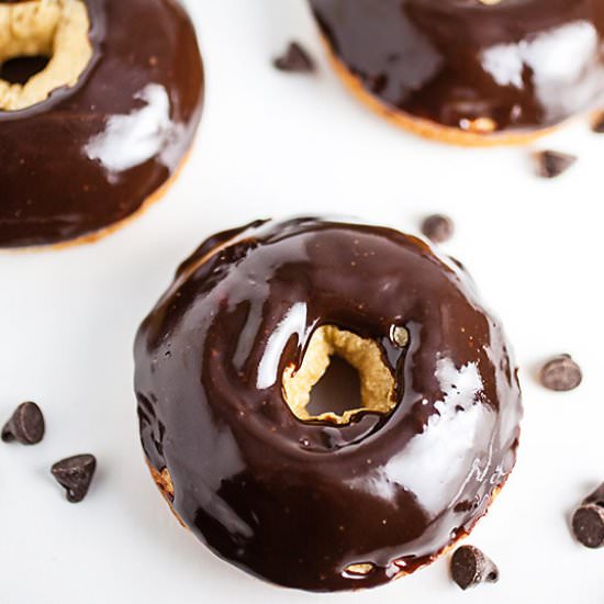 Bailey's and Chocolate Doughnuts - Recipe photo by therusticfoodie