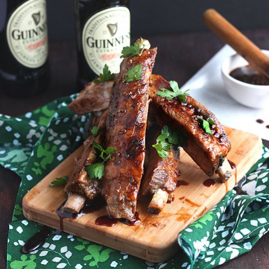 Guinness BBQ Pork Ribs - Recipe photo by cookingbride