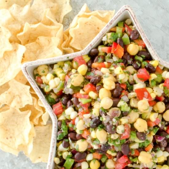 Chickpea Cowboy Caviar - Recipe photo by palouse_brand