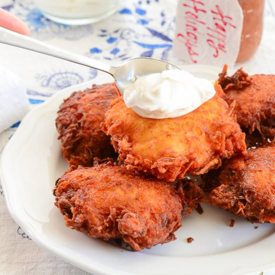 Puffed Latkes - Recipe photo by senseandedibility