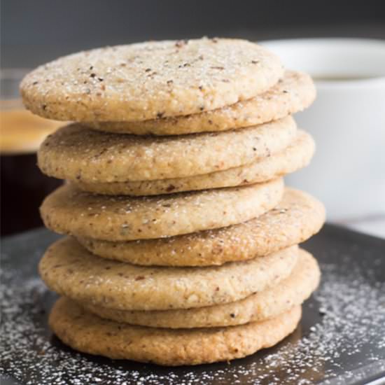Swedish Hazelnut & Cardamom Cookies - Recipe photo by foodandjourneys
