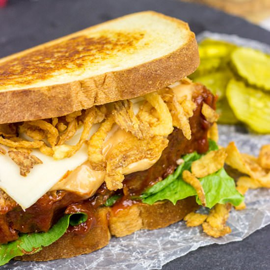 Southern Meatloaf Sandwiches - Recipe photo by spicedblog