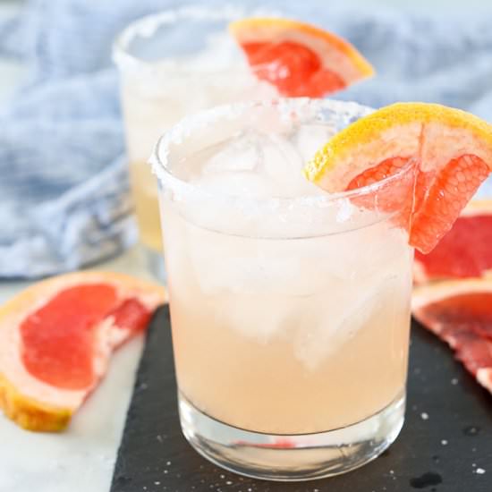 Grapefruit Margarita - Recipe photo by Happy Healthy Mama