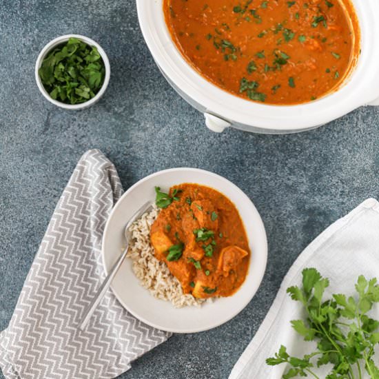 slow cooker chicken tikka masala - Recipe photo by tasty seasons