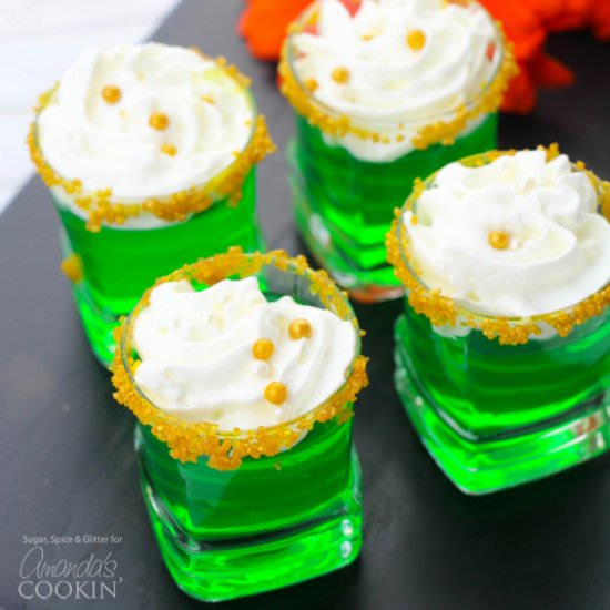 Green Jello Shots - Recipe photo by amandascookin