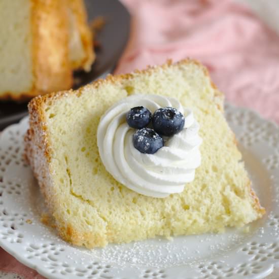 Vanilla Bean Chiffon Cake - Recipe photo by mildlymeandering