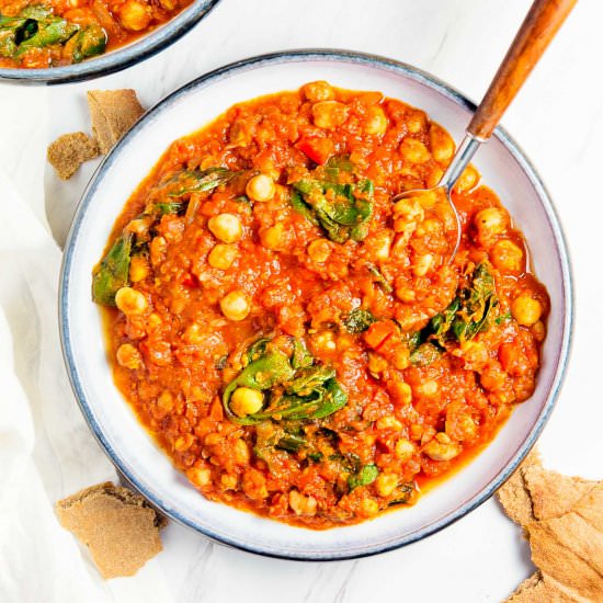 Spicy Berbere Stew - Recipe photo by monkey and me kitchen adventures